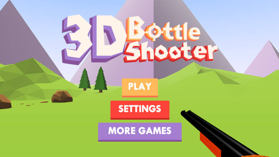 3D Bottle Shooter